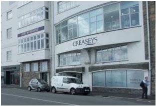 creaseys shop front
